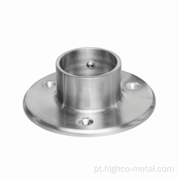 Flange de base balöstrata de aço inoxidável